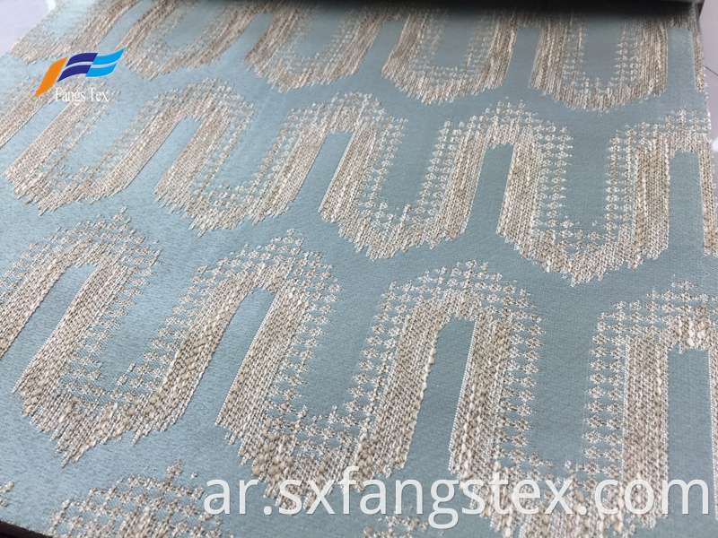 Polyester Cotton Textile Window Embroidered Curtain Fabric